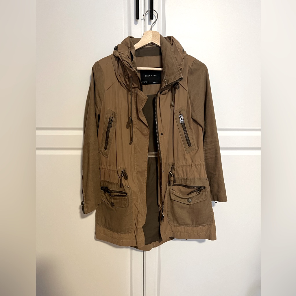 Zara Basic Utility Coat